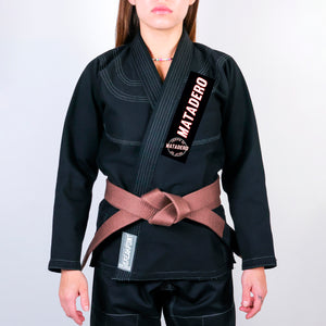 Matadero Jiu Jitsu Academy Women's Gi - Black #1225 B