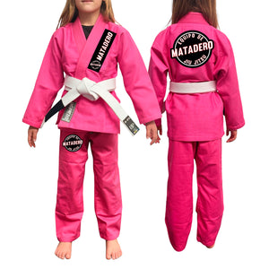 Matadero Jiu Jitsu Academy Kids Gi - Pink #1225 B