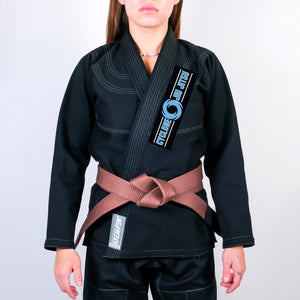 Cyclone Brazilian Jiu-Jitsu Academy Women's Gi - Black #1227 A