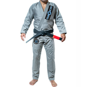 Cyclone Brazilian Jiu-Jitsu Academy Kids Gi - Gray #1227 A
