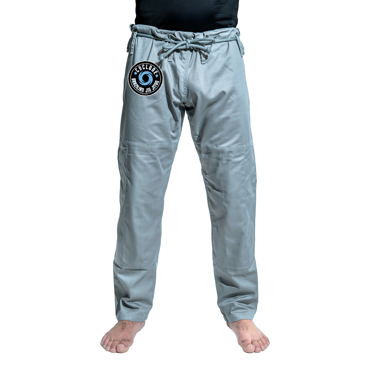 Cyclone Brazilian Jiu-Jitsu Academy Kids Gi - Gray #1227 A