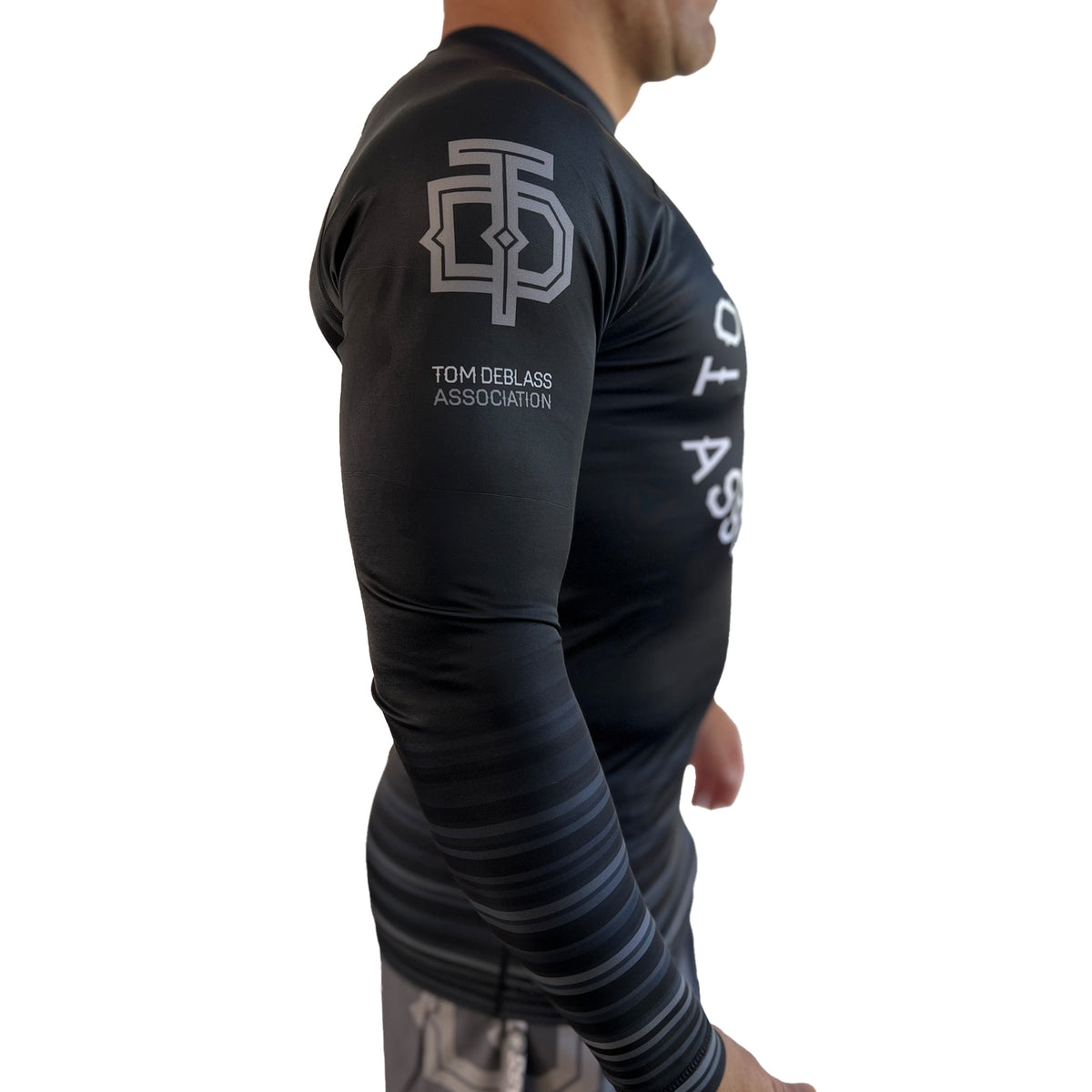 Tom DeBlass Assoc Shadow Grip Long Sleeve Rash Guards