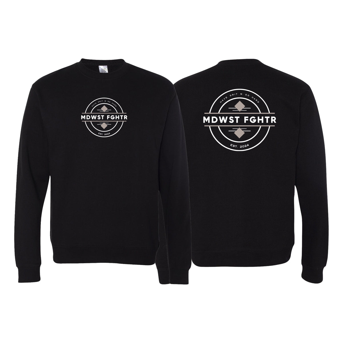 MDWST FGHTR Academy Crewneck Sweatshirt #8007 A