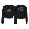 MDWST FGHTR Women's Cropped Crewneck Sweatshirt #8007 A