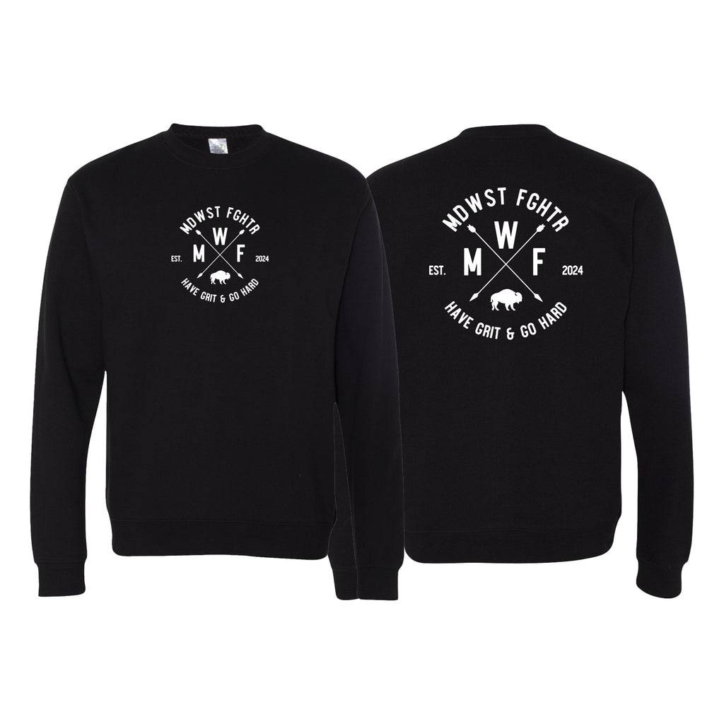 MDWST FGHTR Academy Crewneck Sweatshirt #8007 C