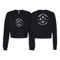 MDWST FGHTR Women's Cropped Crewneck Sweatshirt #8007 C