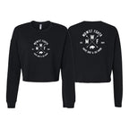 MDWST FGHTR Women's Cropped Crewneck Sweatshirt #8007 C