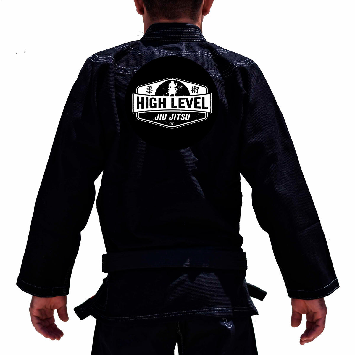 High Level Jiu Jitsu Academy Adults Gi - Black #1325