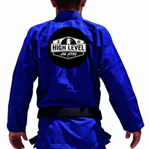 High Level Jiu Jitsu Academy Kids Gi - Blue #1325