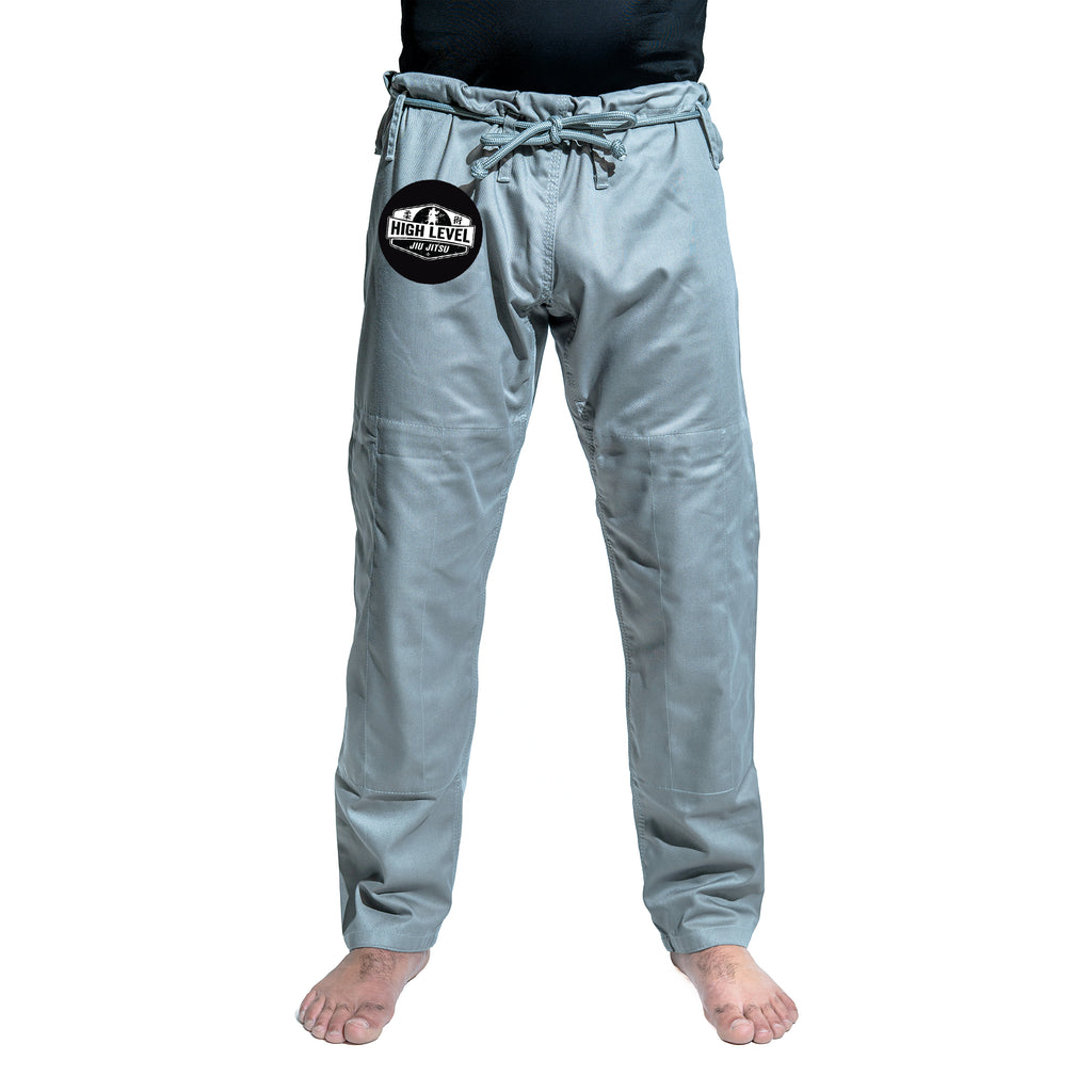 High Level Jiu Jitsu Academy Kids Gi - Gray #1325