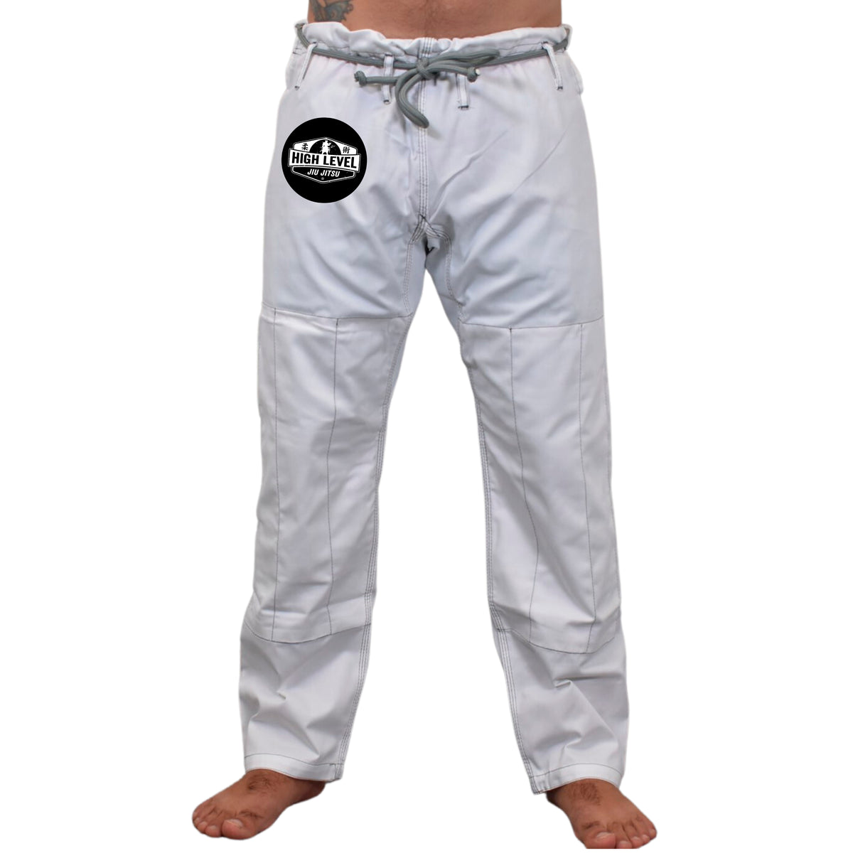 High Level Jiu Jitsu Academy Adults Gi - White #1325