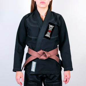 Inversion Jiu Jitsu Academy Women's Gi - Black #1350