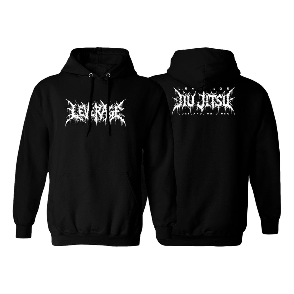 Leverage Brazilian Jiu-Jitsu Academy Sweater Hoodie #8151 G (DEATH METAL)