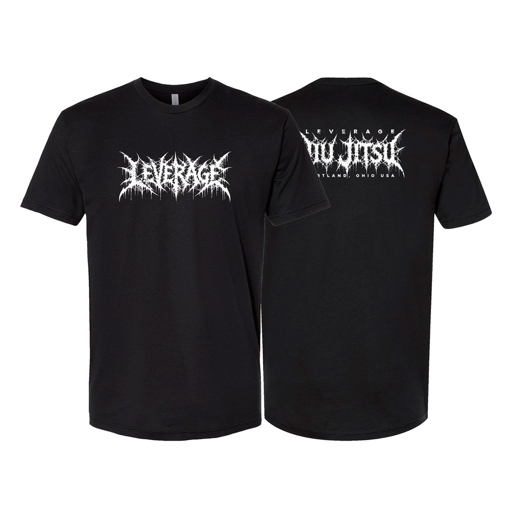 Leverage Brazilian Jiu-Jitsu Next Level Adult Shirts #8151 G (DEATH METAL)