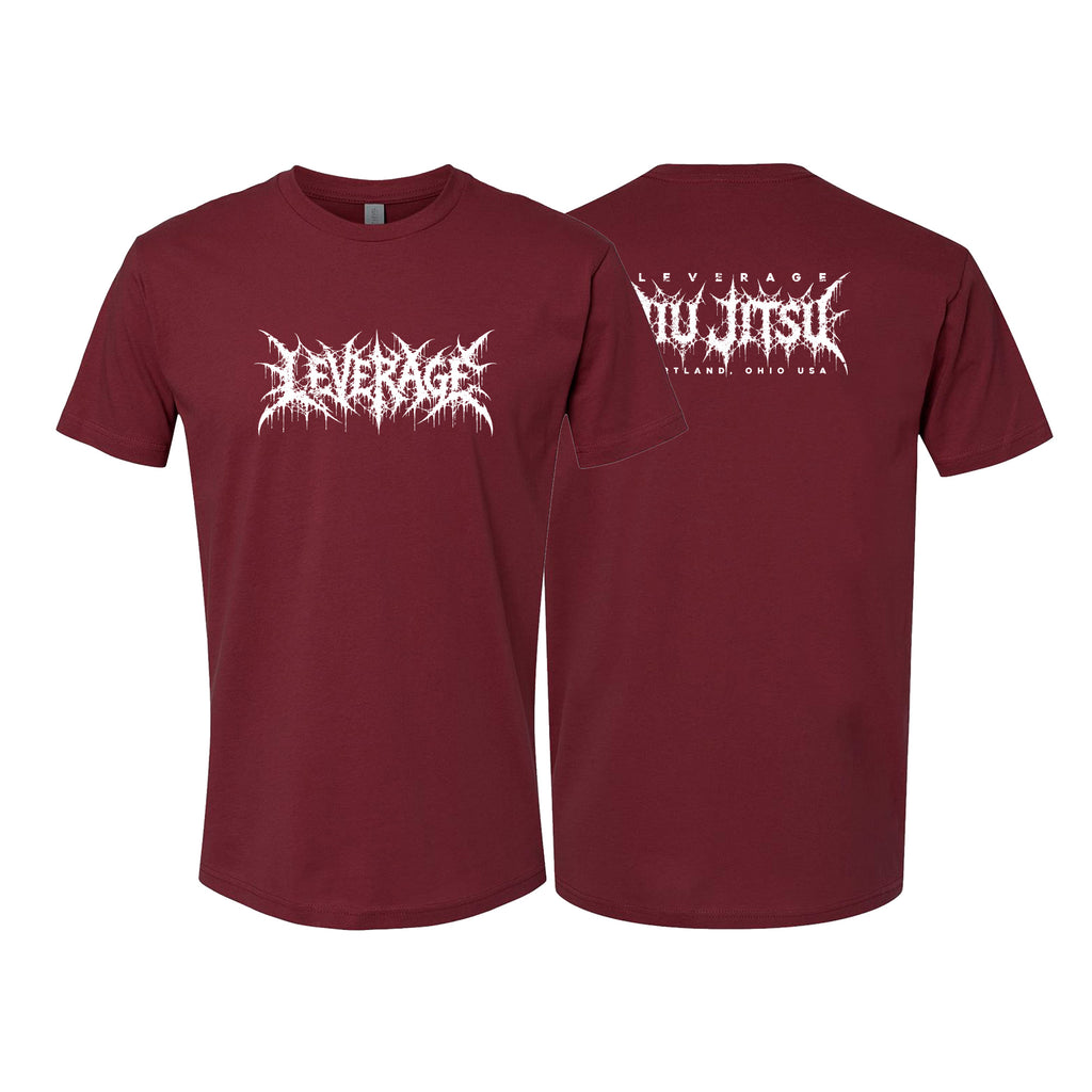 Leverage Brazilian Jiu-Jitsu Next Level Adult Shirts #8151 G (DEATH METAL)