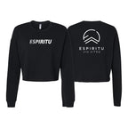 Espiritu Jiu Jitsu Women's Cropped Crewneck Sweatshirt #8020 C