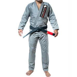 Conquest BJJ Academy Kids Gi - Gray #1414 A
