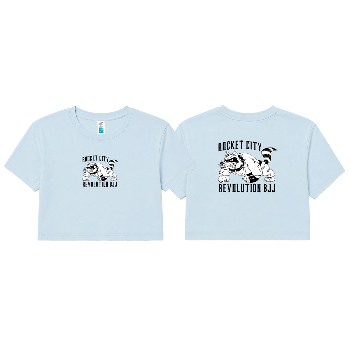 Rocket City Revolution BJJ Women's Cropped Shirts #8274 A
