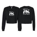 Rocket City Revolution BJJ Women's Cropped Crewneck Sweatshirt #8274 A