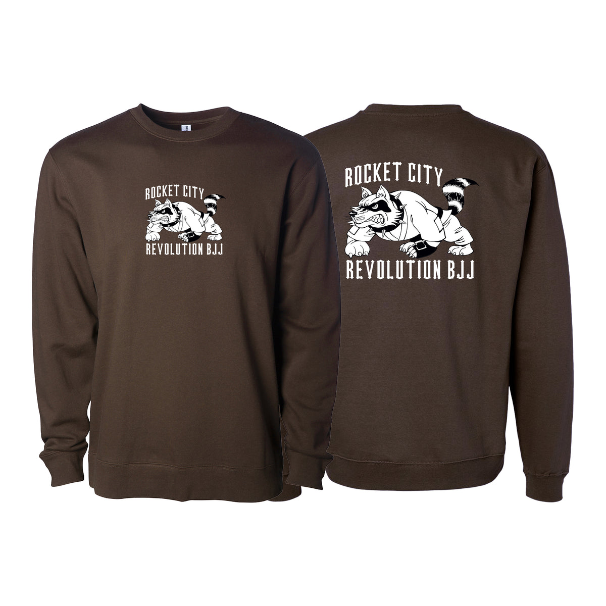 Rocket City Revolution BJJ Academy Crewneck Sweatshirt #8274 A