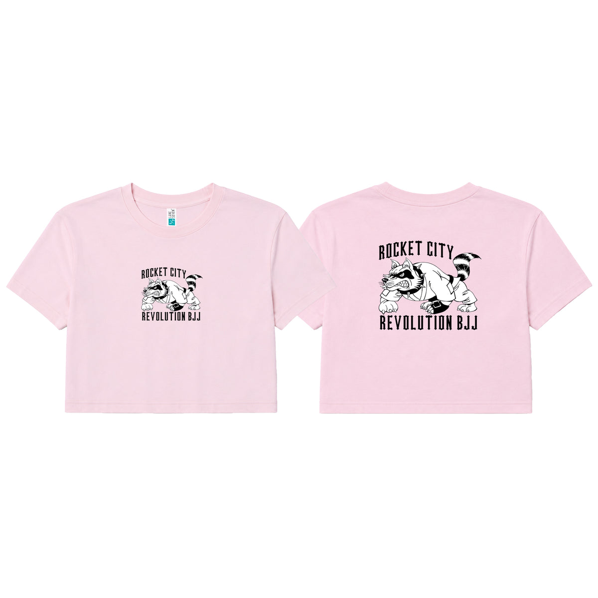 Rocket City Revolution BJJ Women's Cropped Shirts #8274 A