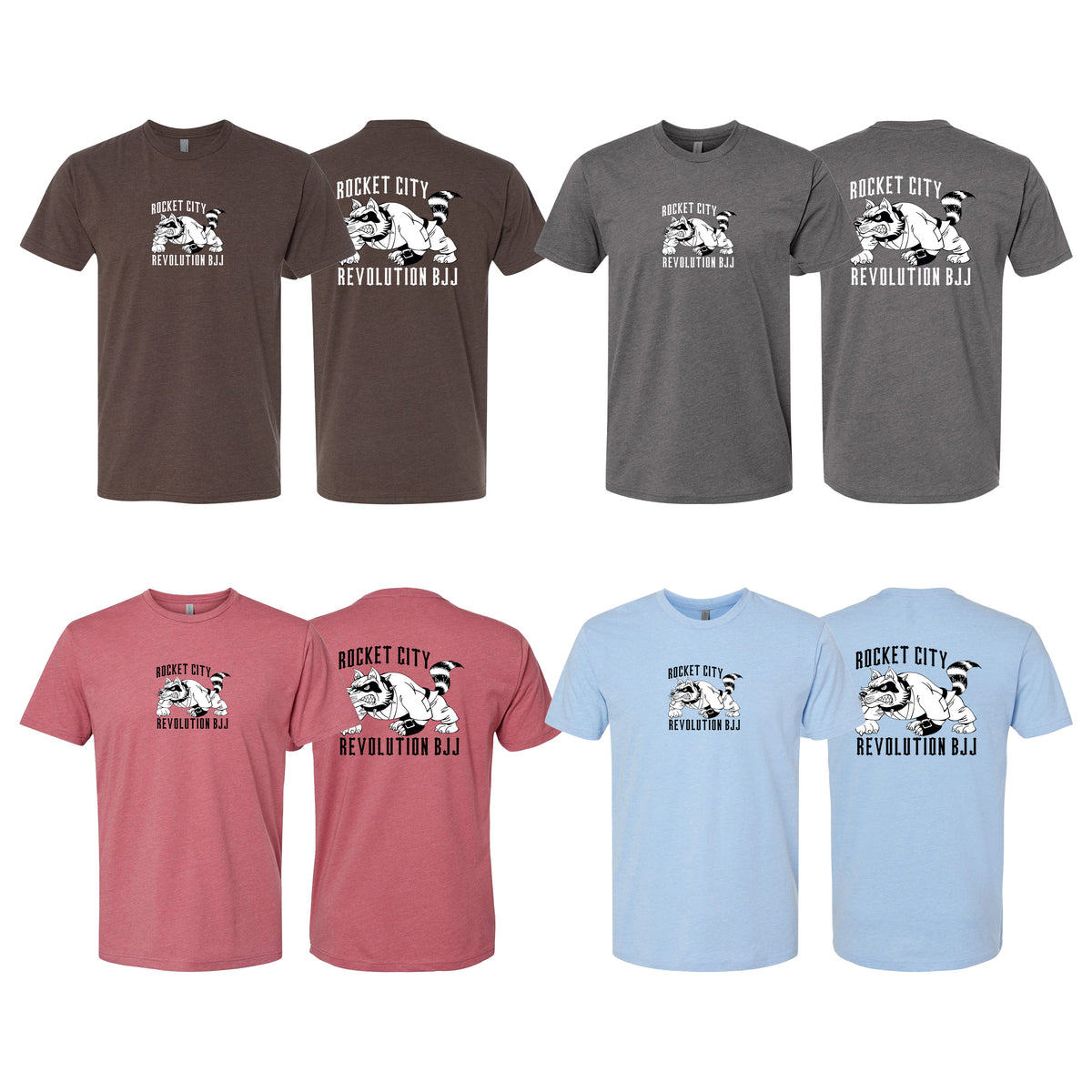 Rocket City Revolution BJJ Next Level CVC Shirt #8274 A