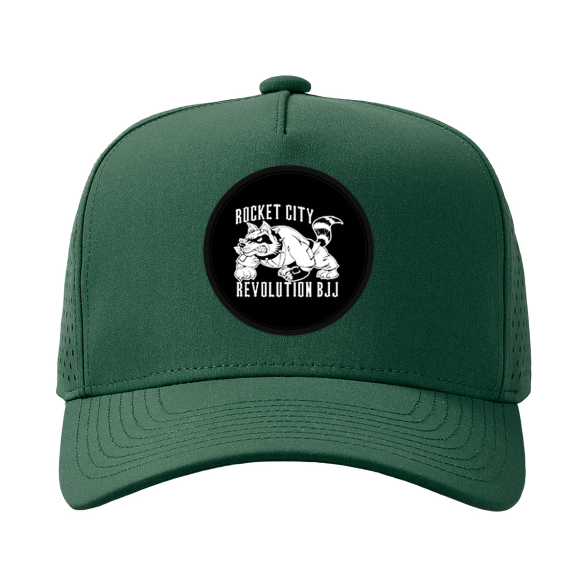 Rocket City Revolution BJJ Perforated Curved Brim Hats #8274