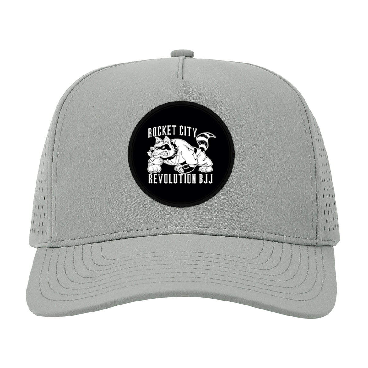 Rocket City Revolution BJJ Perforated Curved Brim Hats #8274