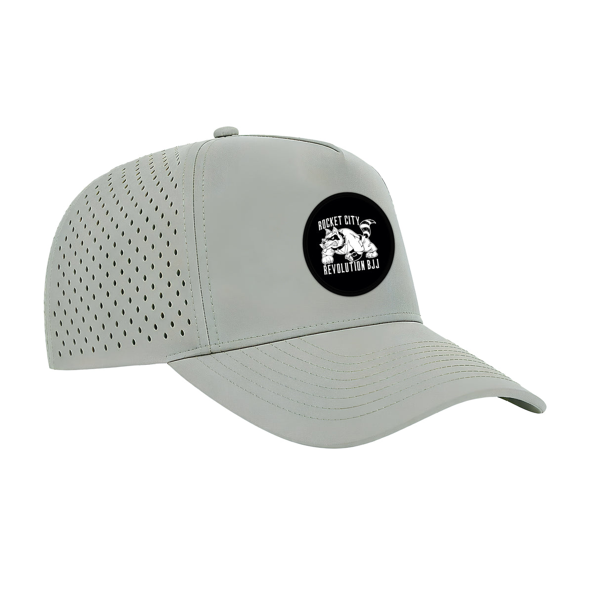 Rocket City Revolution BJJ Perforated Curved Brim Hats #8274