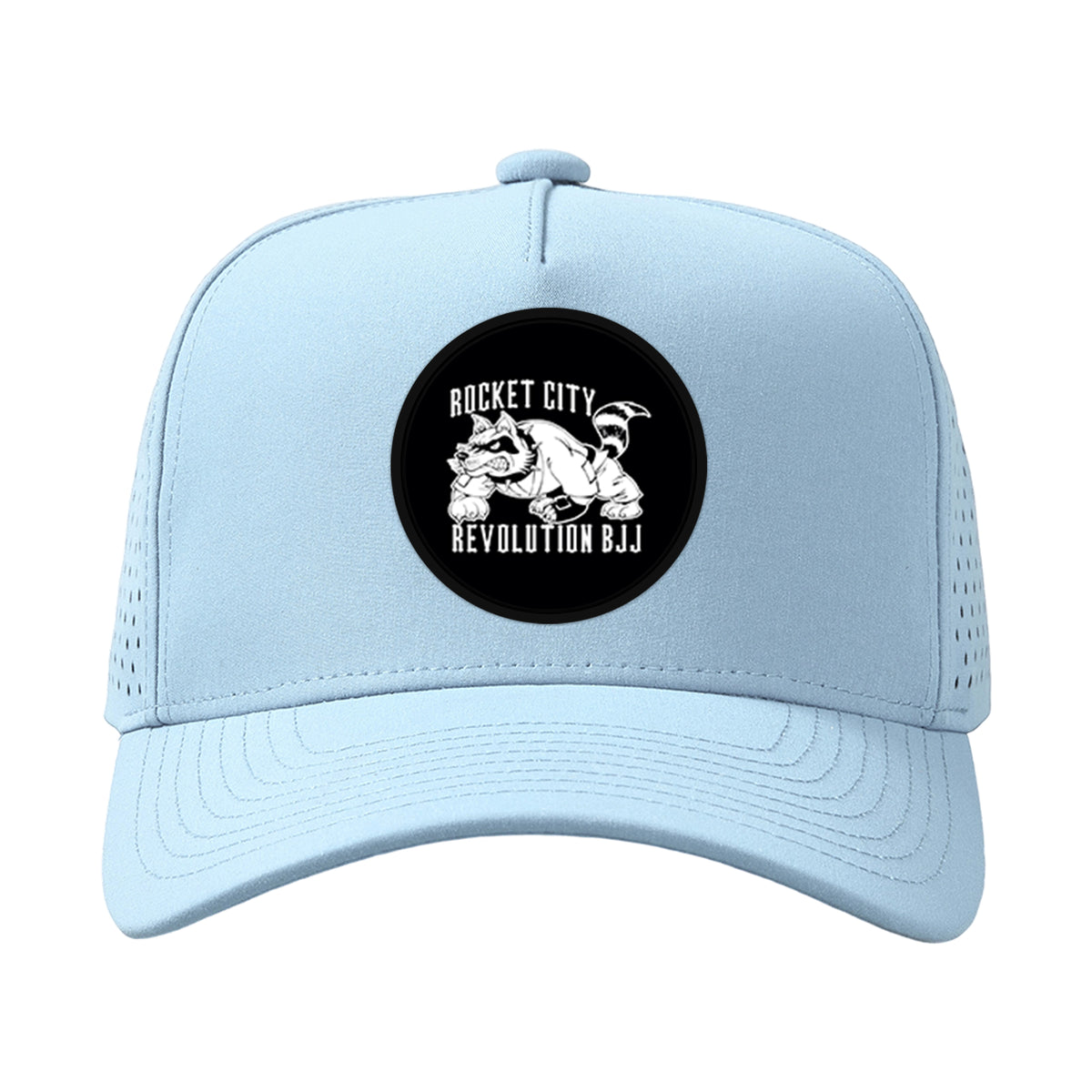 Rocket City Revolution BJJ Perforated Curved Brim Hats #8274