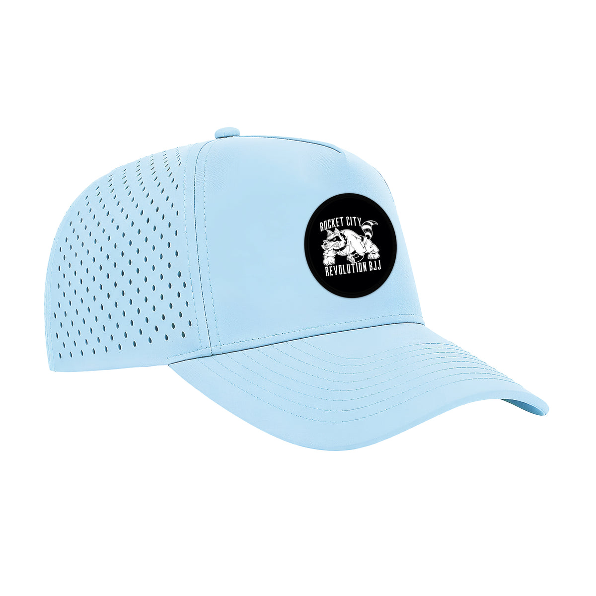 Rocket City Revolution BJJ Perforated Curved Brim Hats #8274