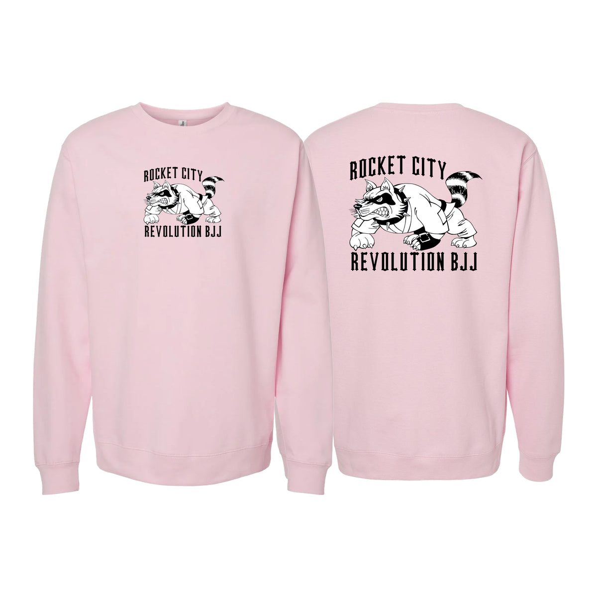 Rocket City Revolution BJJ Academy Crewneck Sweatshirt #8274 A