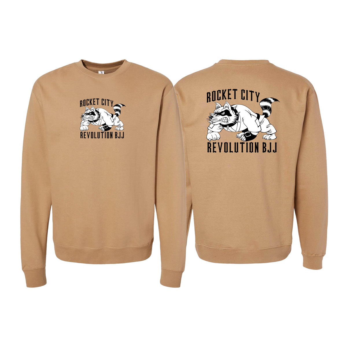 Rocket City Revolution BJJ Academy Crewneck Sweatshirt #8274 A