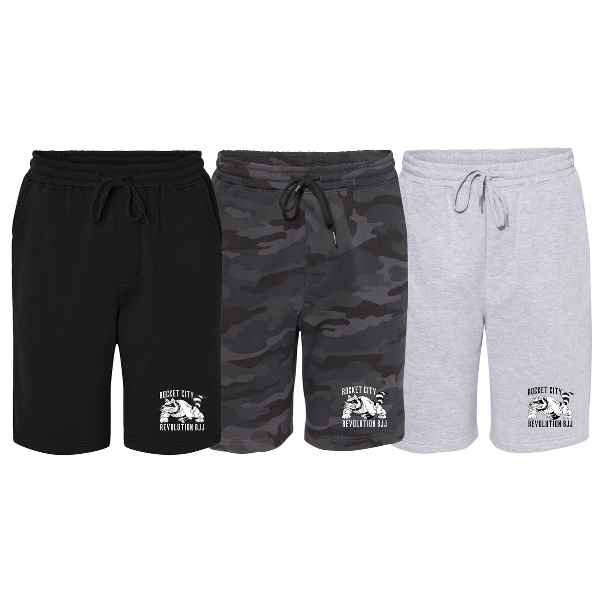 Rocket City Revolution BJJ Sweatshorts 2.0 #8274