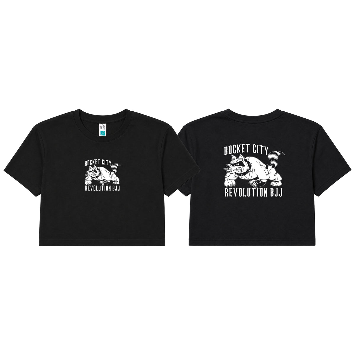 Rocket City Revolution BJJ Women's Cropped Shirts #8274 A