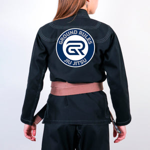 Ground Rules Jiu-Jitsu Academy Women's Gi - Black #1447 A