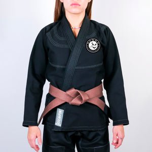 Panda BJJ Academy Women's Gi - Black #1476 A