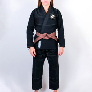 Panda BJJ Academy Women's Gi - Black #1476 A