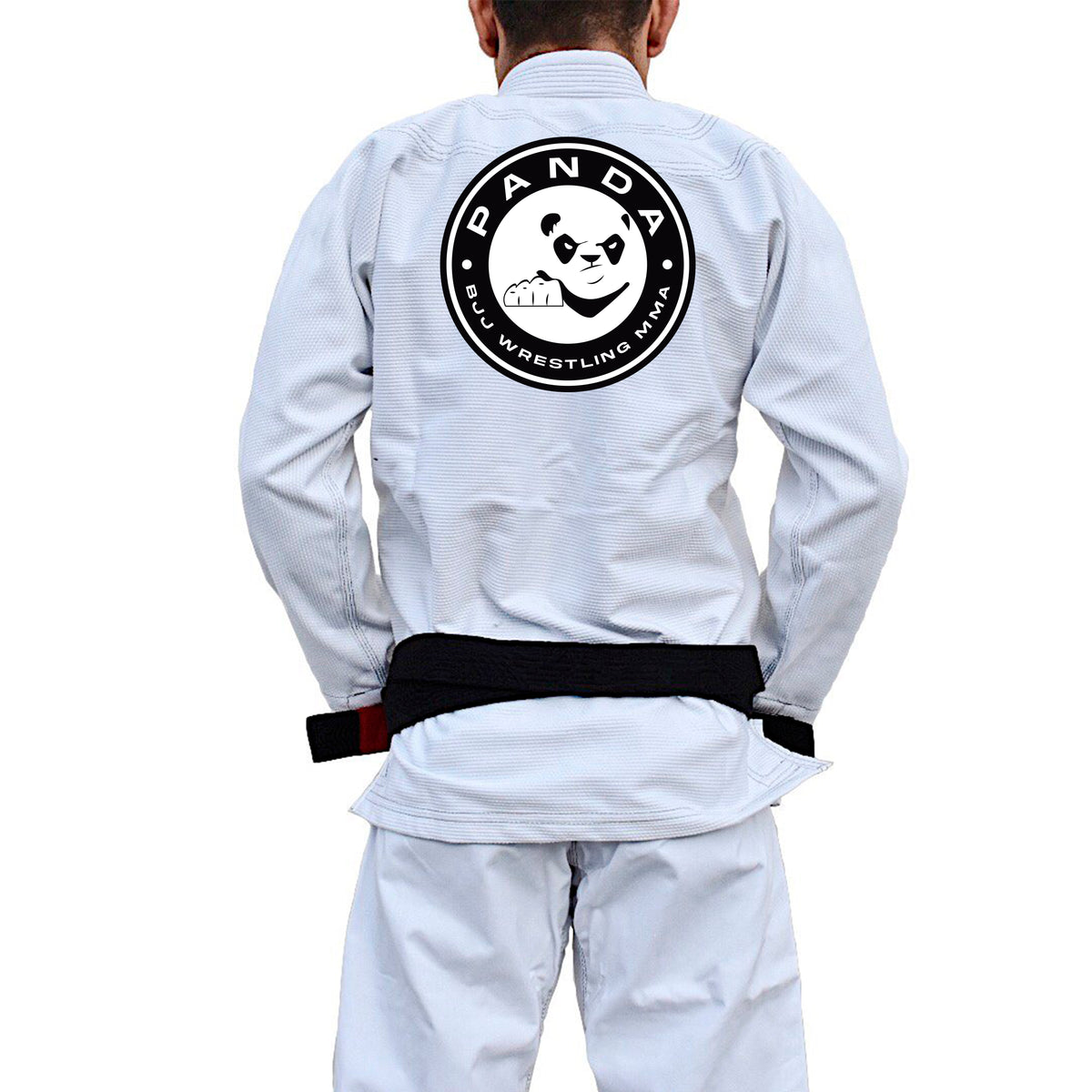 Panda BJJ Academy Adult Gi - White #1476 A