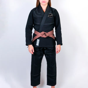 Oranday bros jiu jitsu Academy Women's Gi - Black #1491 A