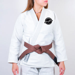Oranday bros jiu jitsu Academy Women's Gi - White #1491 A