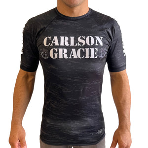 Carlson Gracie Force Short Sleeve Rash Guard