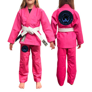 Atlas Jiu Jitsu Academy Kids Gi - Pink #1505 A