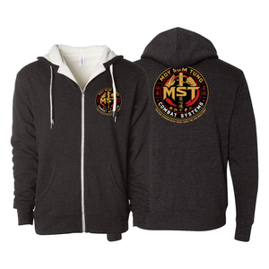 MST Combat System Sherpa Lined Zip-Up Hoodie #8053 A