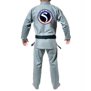 Shackelford's Martial Arts Academy Kids Gi - Gray #1522 A
