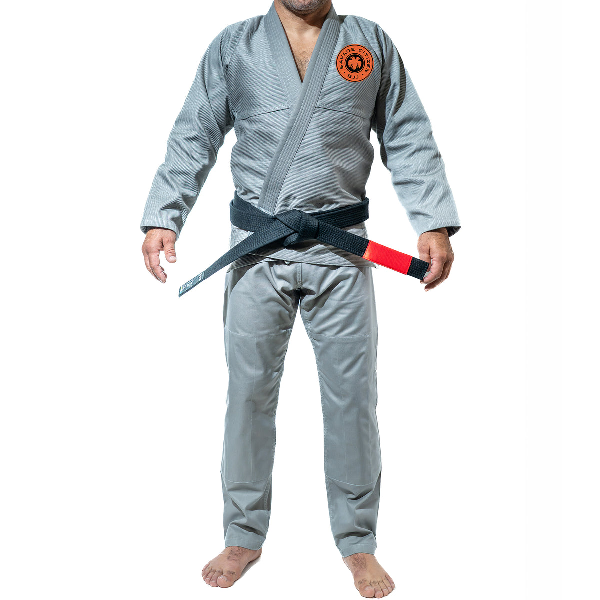 Savage Citizen Jiu Jitsu Academy Adults Gi - Gray #1524 A