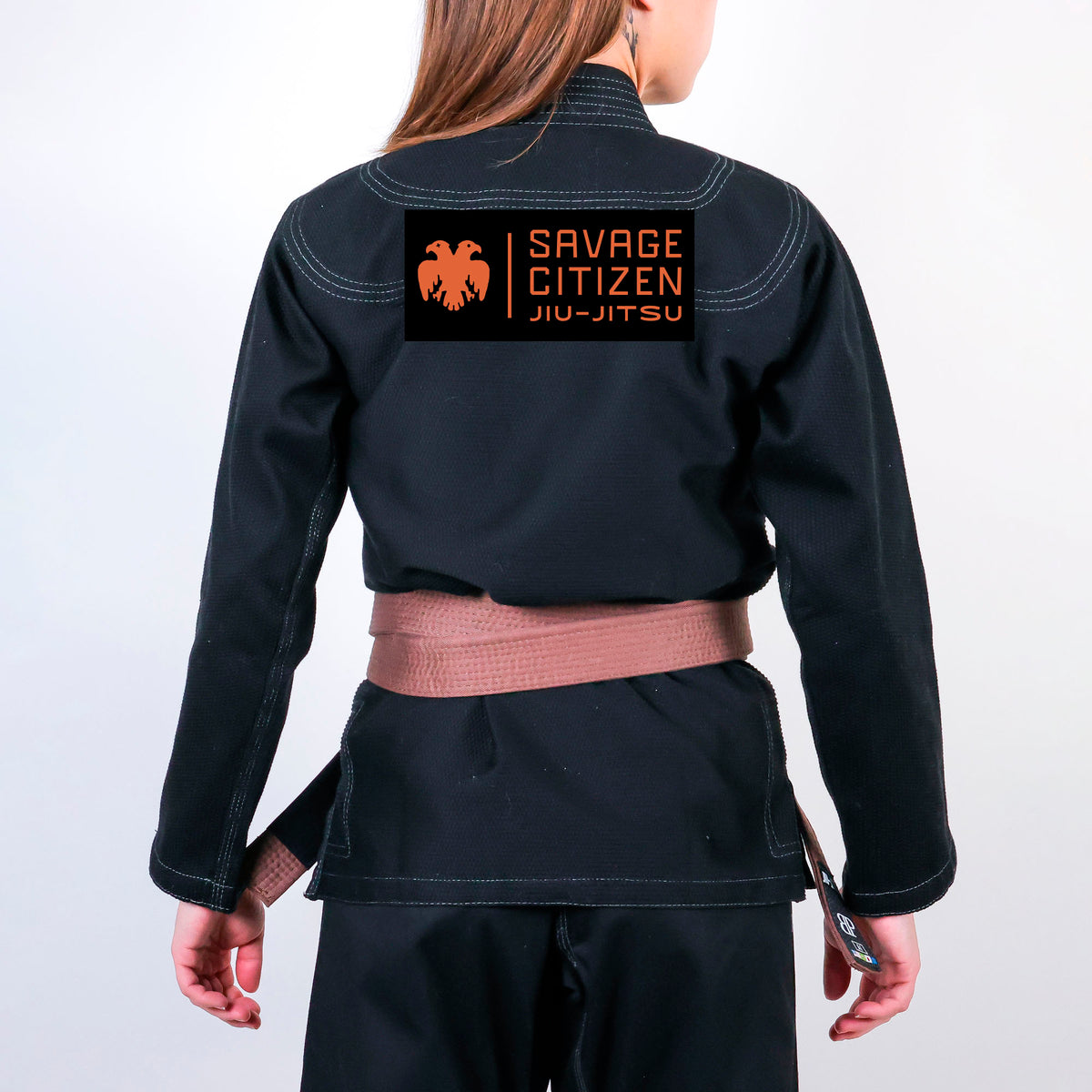 Savage Citizen Jiu Jitsu Academy Women's Gi - Black #1524 A