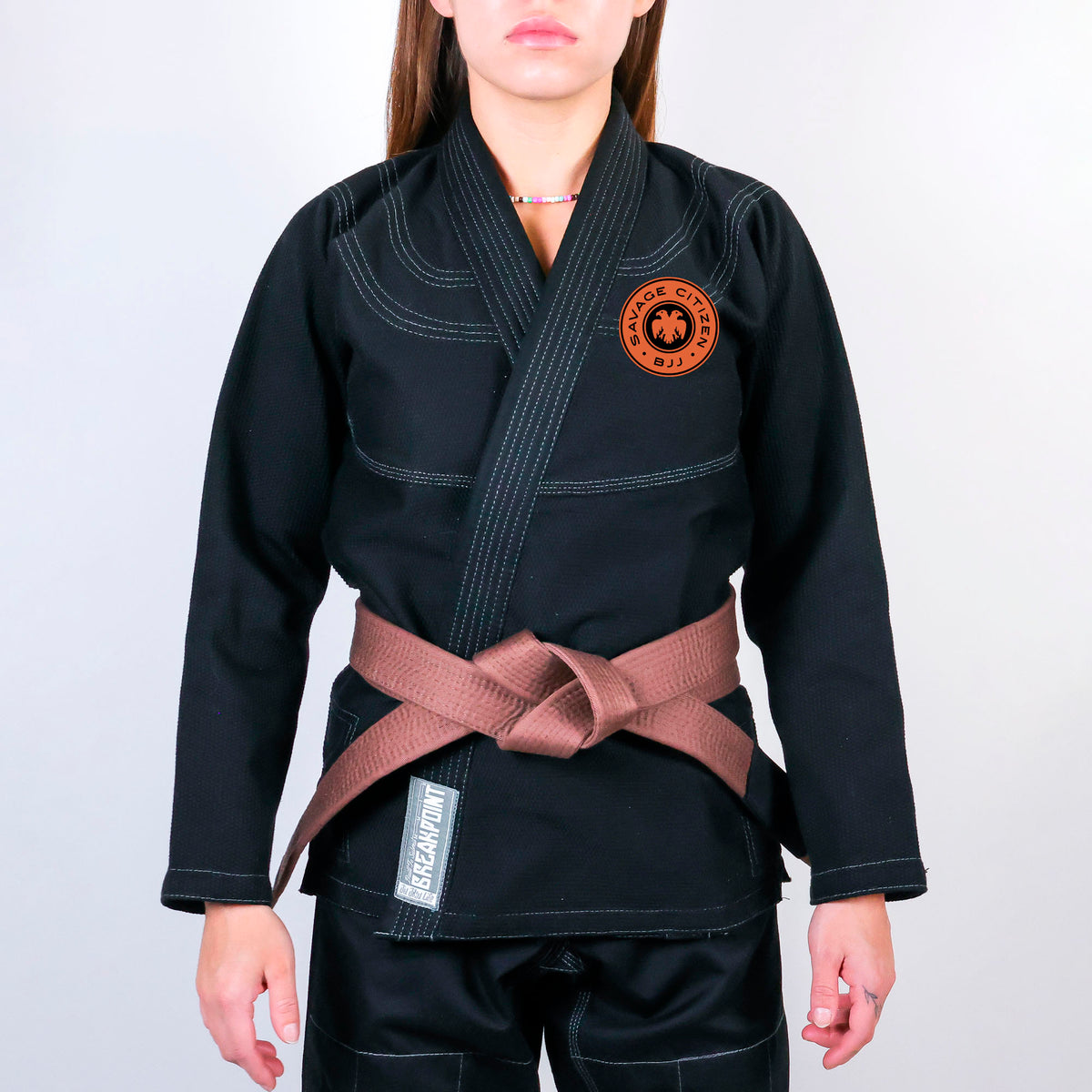 Savage Citizen Jiu Jitsu Academy Women's Gi - Black #1524 A