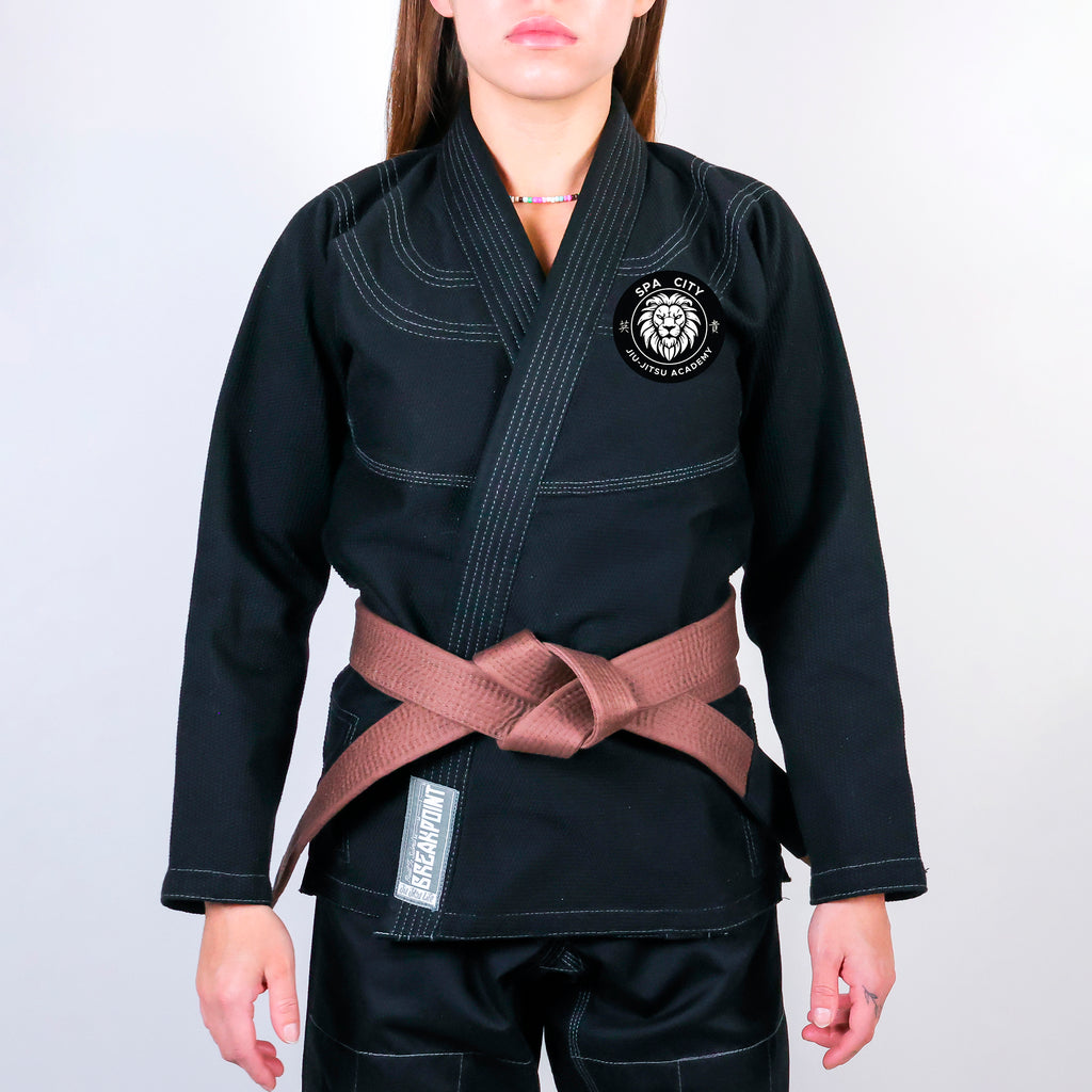 Spa City Jiu-Jitsu Academy Women's Gi - Black #1526 A