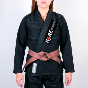 Kore BJJ Academy Women's Gi - Black #1531 A